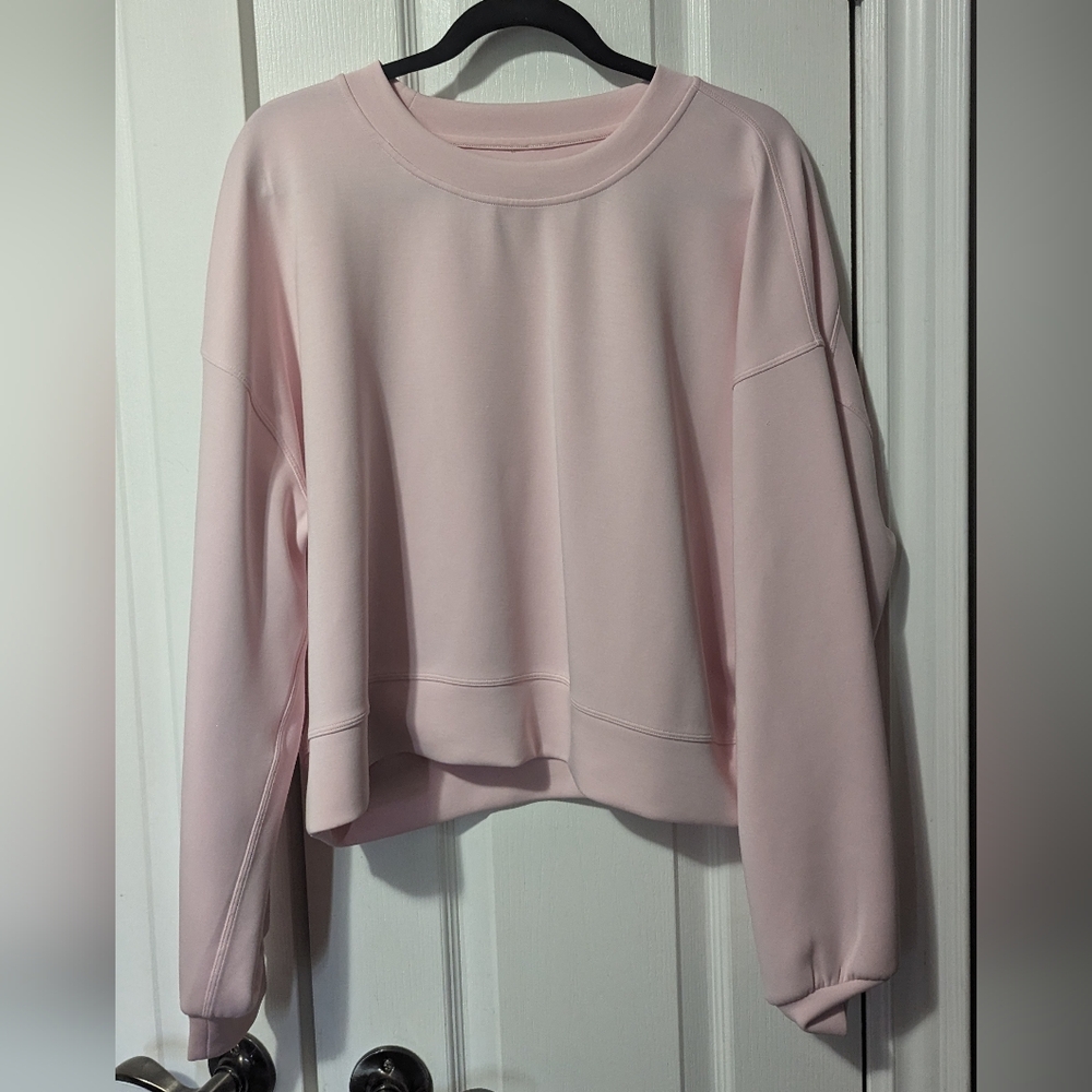 Lululemon Oversized Cropped Crew